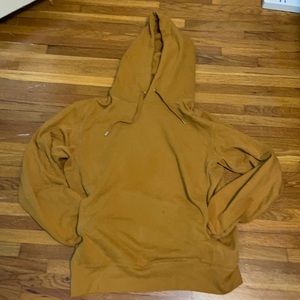 Gold hoodie
